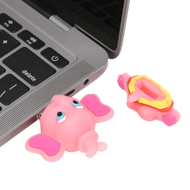 Cartoon U Disk Compatible Optional Memory Cute Elephant Memory Stick