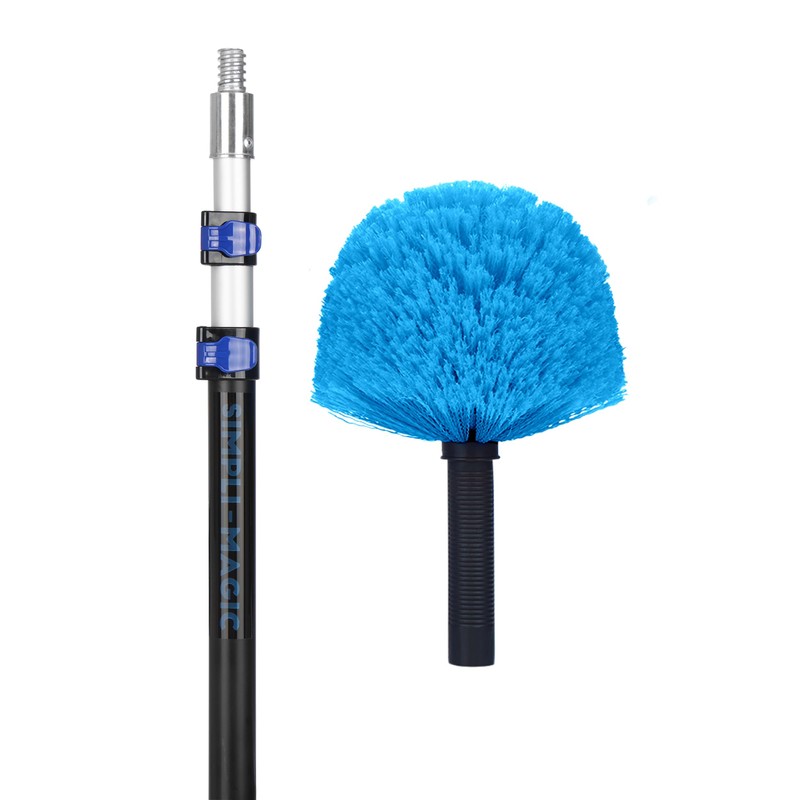 Simpli-Magic 5-to-12 Foot Cobweb Duster with Extension Pole Combo (20