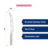 HIC Kitchen Soft Cheese Knife, Stainless Steel