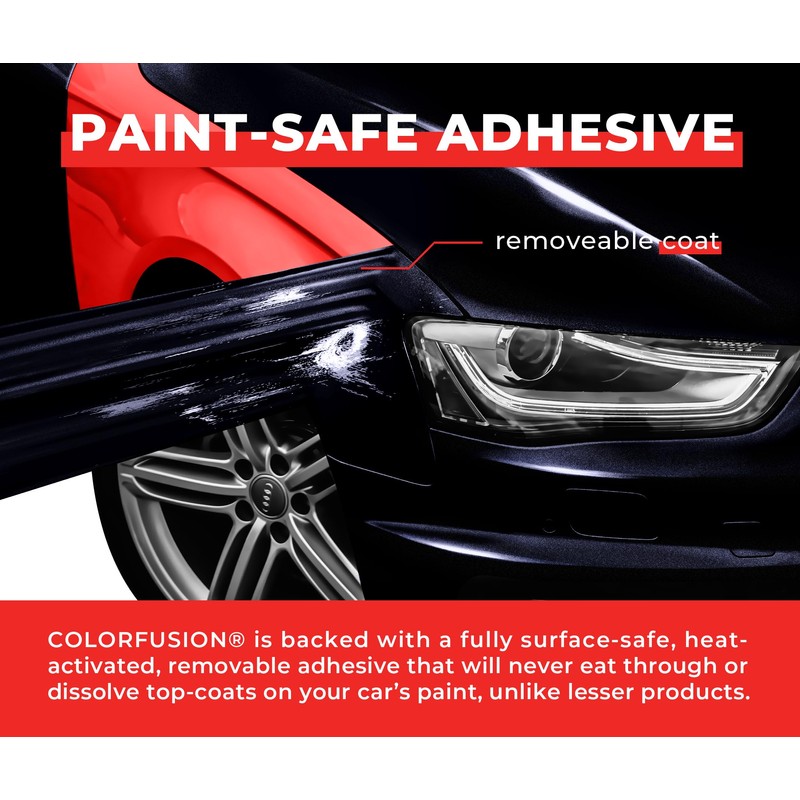 ColorFusion PPF by VViViD, Gloss Storm Grey Dry Apply PPF