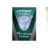 Lite-Way Pro-Series, LED Light Bulb, PAR30, 14W, Warm White, 120V,