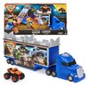 Monster Jam, Transforming Hauler Playset and Storage with Exclusive El Toro Loco Monster Truck, 1:64 Scale, Kids Toys for Boys and Girls Ages 4 and Up