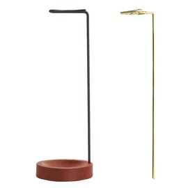 FUGSHIYI Incense Holder, Stylish, Incense Stick, Backflow Incense, Wood Base, For Buddhist Altar, Vertical, Removable, Healing, Meditation, Stylish, Interior Decoration, Home, Tea Room, Interior