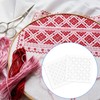 Ouligay 8 PCS Sashiko Templates 4.7 X 4.7 Inch Plastic
