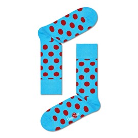 Happy Socks Unisex Large Dot Printed Socks, Colourful, UK 7-12, Colourful