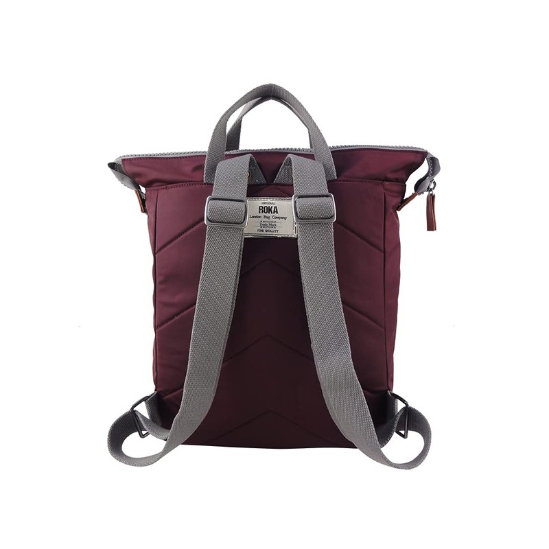ROKA London Bantry B small Sustainable Nylon (Plum)