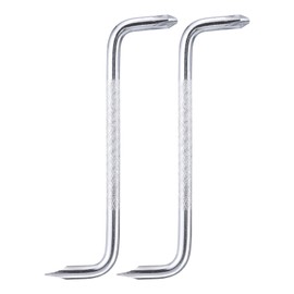 HARFINGTON 2pcs Offset Screwdriver PH2/SL6 Phillips Slotted Head Right Angle 90 Degree Screw Driver Double Ended Z-type Hand Tool for Home Appliance Repair