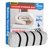 Vacuum Storage Bag for Twin Mattresses and Pre-Folded Full Mattresses,Oversized
