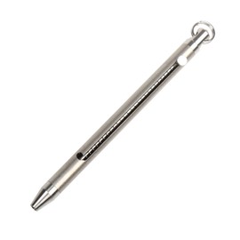 TISUR Titanium Toothpick, Multifunction, Lightweight, EDC Outdoor Equipment, Portable, Convenient, Multi-Tool, Telescopic-Silver