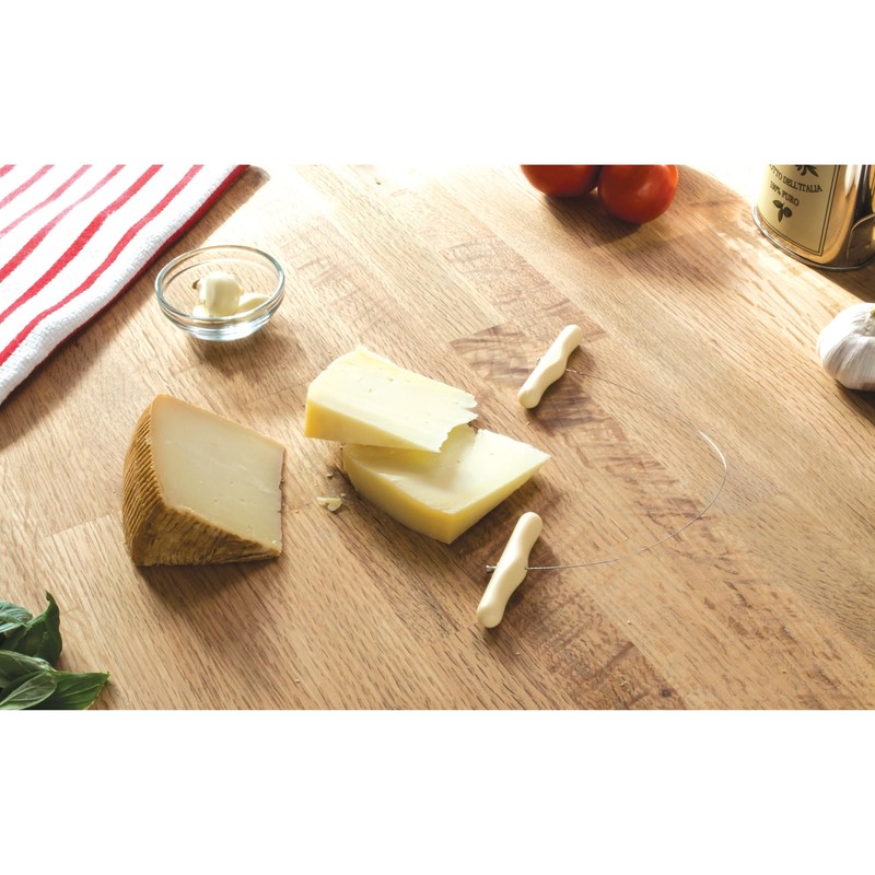 Fantes Cheese Wire Cheese Slicer, Stainless Steel, 12-Inches Long, The