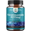 Niacinamide Capsules: Boost Energy & Skin Health - Flush-Free Niacin Supplement
