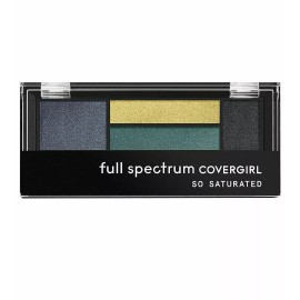 COVERGIRL - LOT  2 Full Spectrum So Saturated Eye Shadow Quad Eclipse  0.06 oz