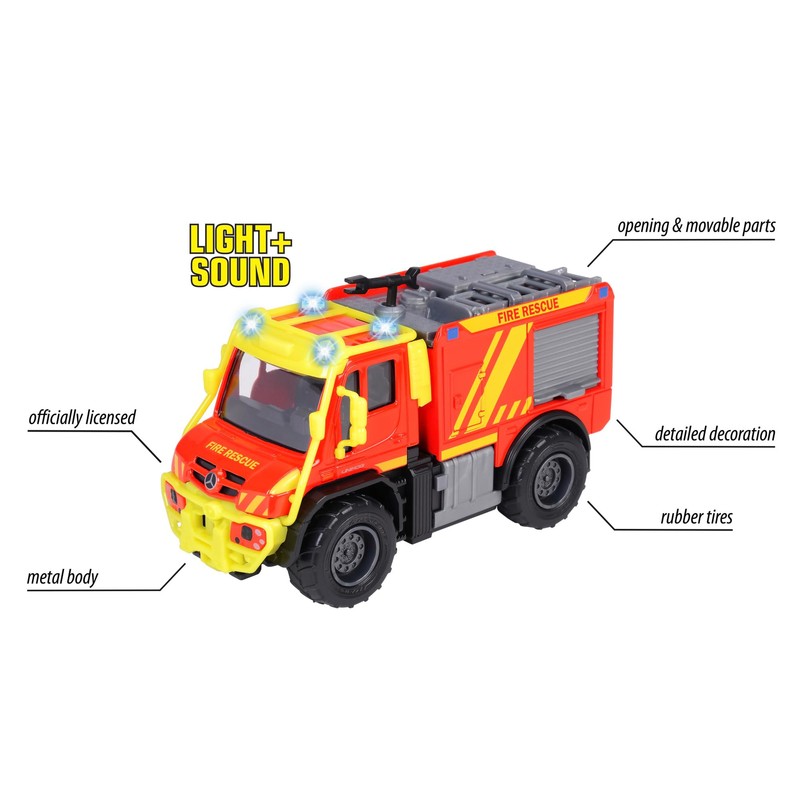 Majorette Unimog U530 Fire Truck