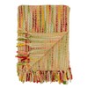 SARO LIFESTYLE Rainbow Throw Blanket