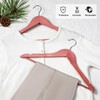 TOPIA HANGER American Red Cedar Wooden Hangers 18 Pack, Clothes