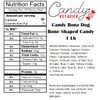 Candy Retailer Candy Bonz Dog Bone Shaped Candy 1 Lb