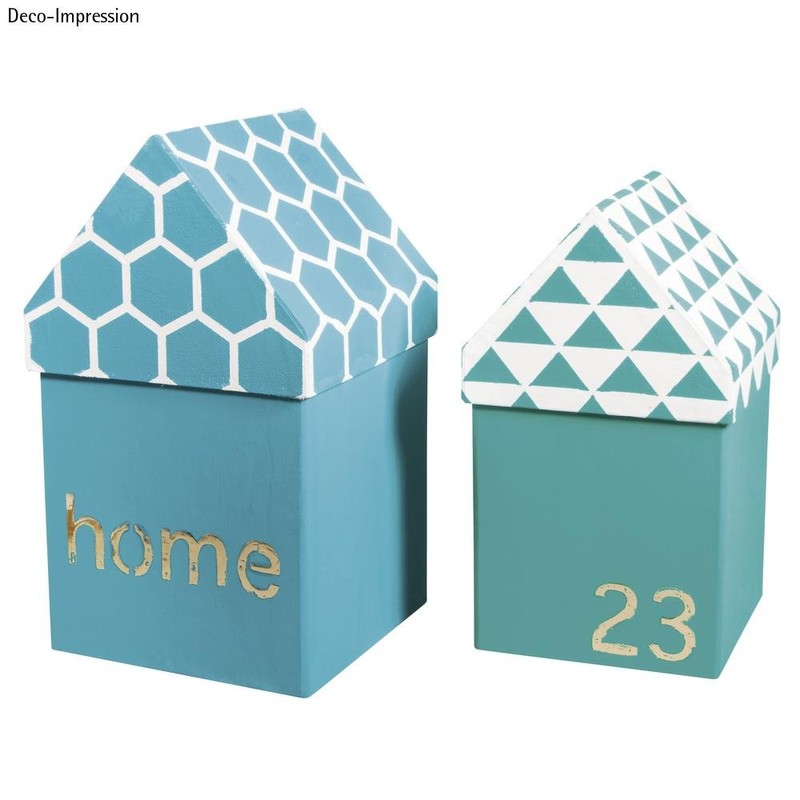 Rayher 67216000 Mache Boxes, Set of 2: 13 3x13 3X23