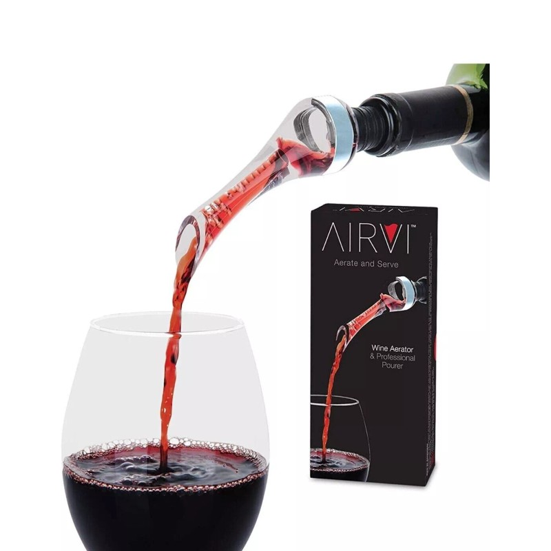 AirVi Wine Aerator & Professional Pourer Premium Wine Decanter Pouring