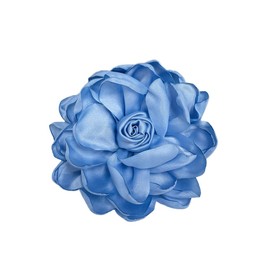 Dainty Fabric Rose Flower Large Brooch Lapel Pins Flower Brooches Pin Classic for Wedding Party Dance Banquet for Women Dress Suit Clothes Accessories Jewelry Valentine's Day Gifts 100mm, Large,