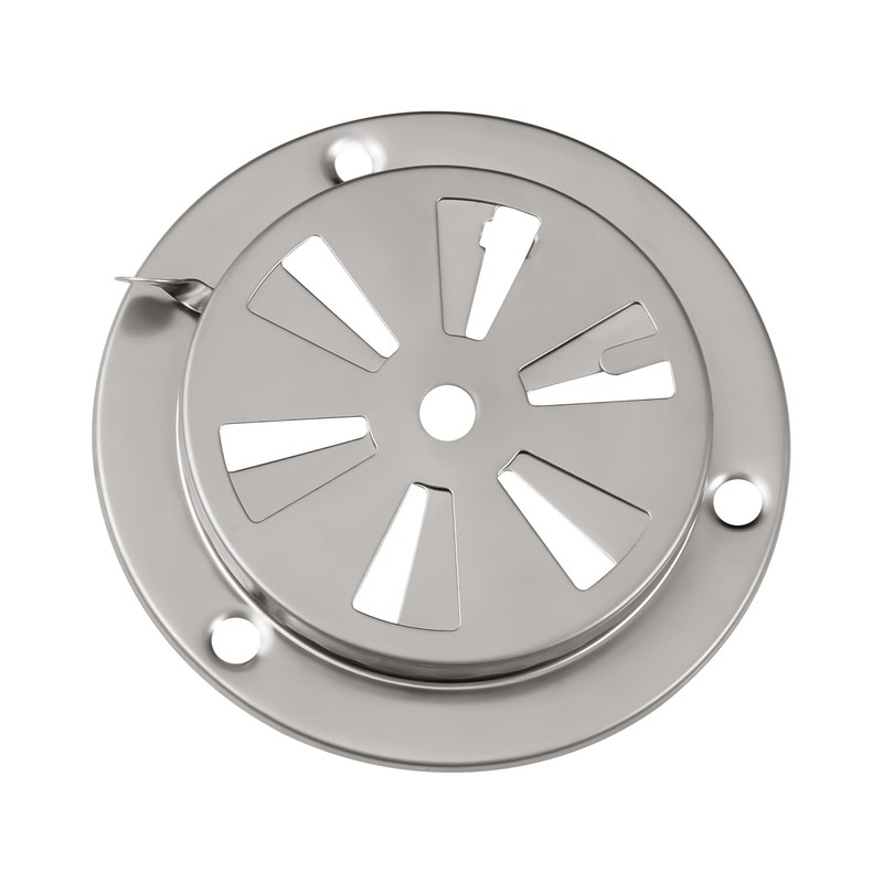 BBQ Smoker Air Vent Set, 2 Pieces Stainless Steel Grill