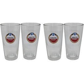Amstel Lite Pint Glass - Set of 4