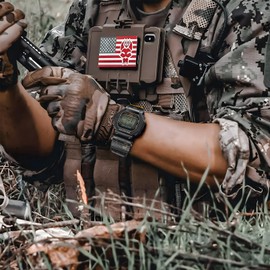 16mm Replacement Band for Casio G Shock G-5600/5700/6900/8900,GW-5600/M5610/6900/8900,GM-5610,GB-5600 G-Hook & Badge Decoration Design Nylon Casio Watch Strap