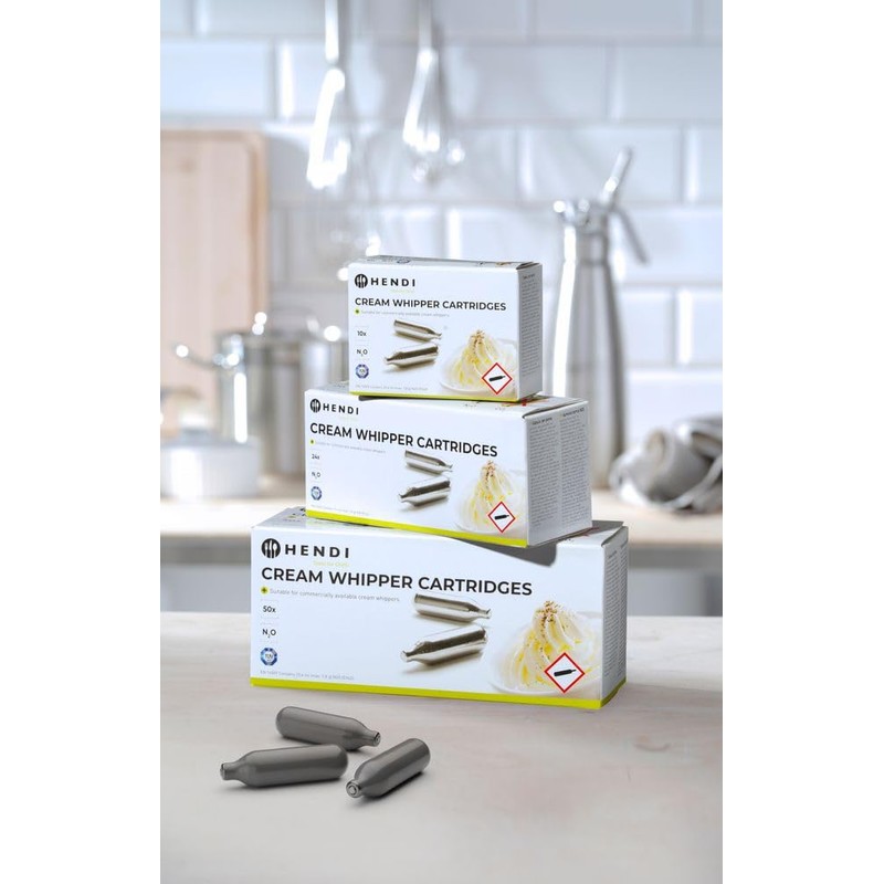 Cream whipper chargers