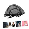 Healvian 4 pcs Adjustable Mesh Wig Caps Lightweight Black Wig
