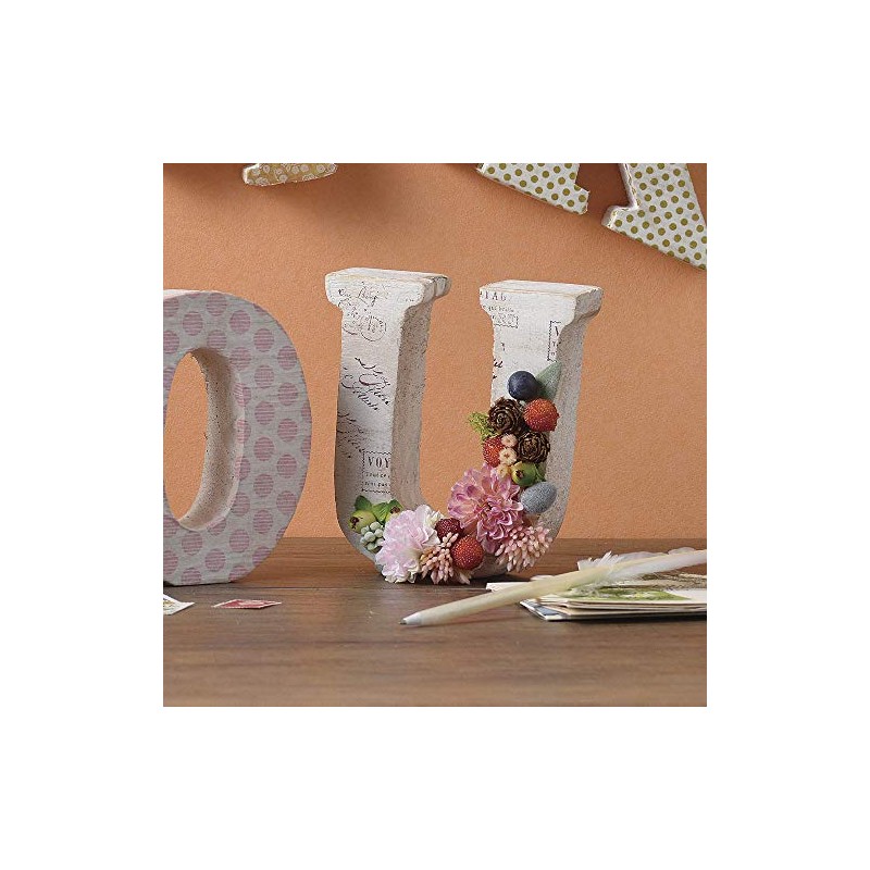 Paseo Wall Decor Wooden Alphabet X T252 – 35WH –
