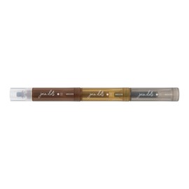 Midori 38139006 Joindots 3 Color Linked Mocha Rollerball Pen