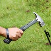 Professional Camping Hammer with Stake Puller - Heavy Duty 17oz