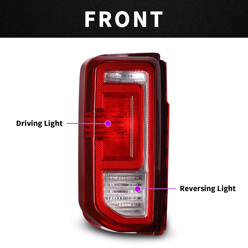 OE Halogan Style Tail Light for Ford Bronco 2021-2024,Taillamp w/o