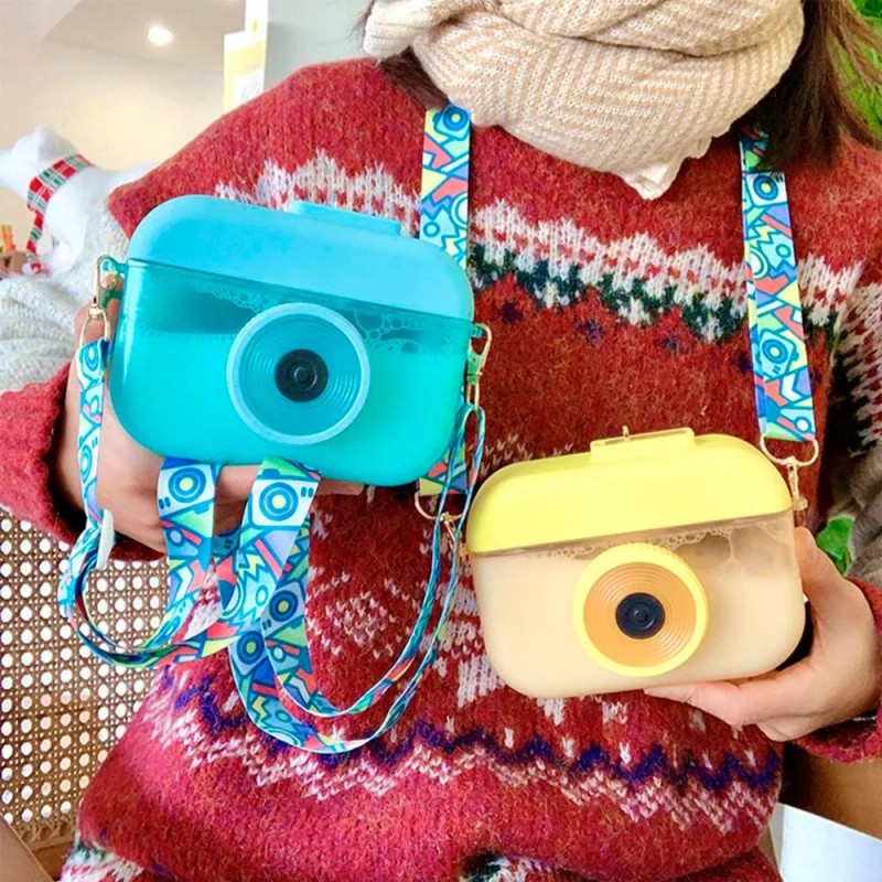 CAMERA BOTTLE Cantimplora Camara Botella Termo Agua Kawaii Popote +