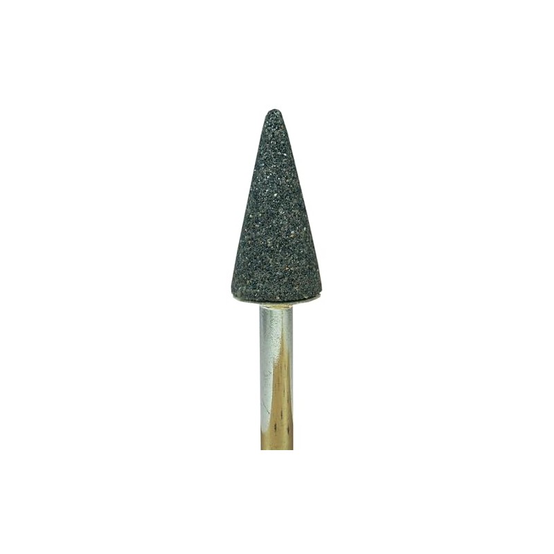 Yanase Whetstone with Shaft A (Gray), Umbrella Shape, 0.2 inch