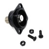 DRUT F-Type Female to Female D-Series Panel Mount Coaxial Adapter