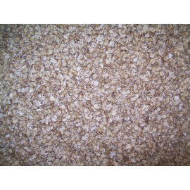 Organic Rolled Oats: Fresh Cold Rolled Raw Hulless Oats, Farmer Direct, non-GMO and Organic, rolled fresh, 15 lbs.