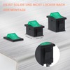 APIELE Switch Rocker Switch Pack of 6 Four-footed Ship Shape