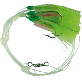 Dieter Eisele Atlantik Leader 4 Hooks 5/0 120 cm 0.70 mm Sea Leader for Norway, Paternoster Sea System, Leader for Cod