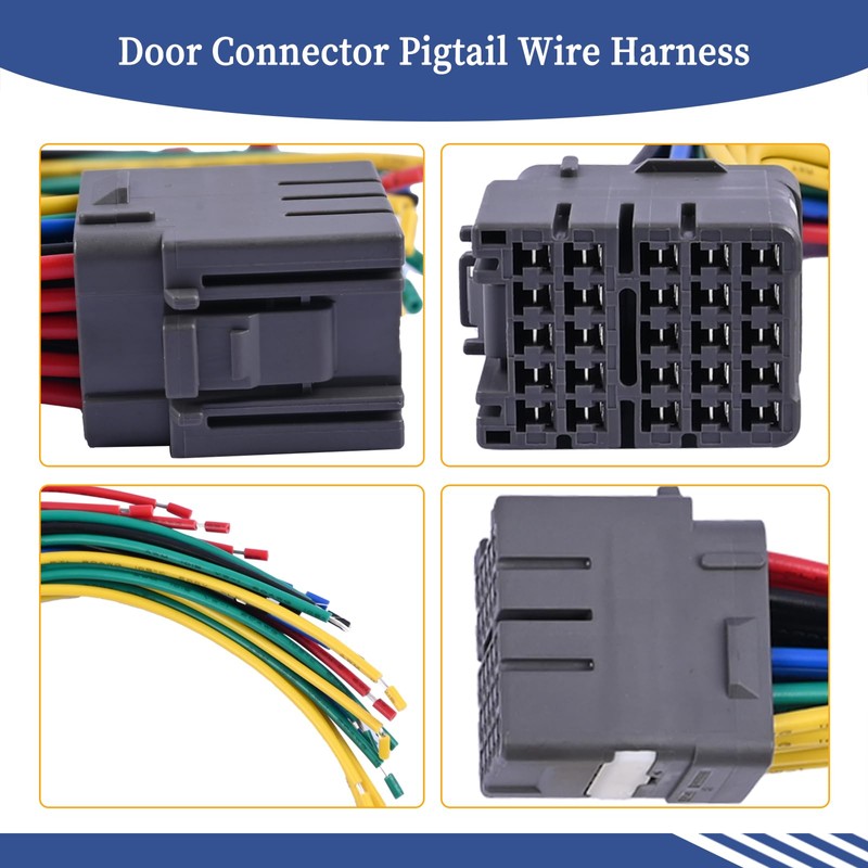 Getfarway Door Connector Pigtail Wire Harness Compatible with Honda CRV