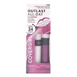 CoverGirl Labial Líquido Rosa 2en1 Outlast All-day 740 Moonlight Mauve