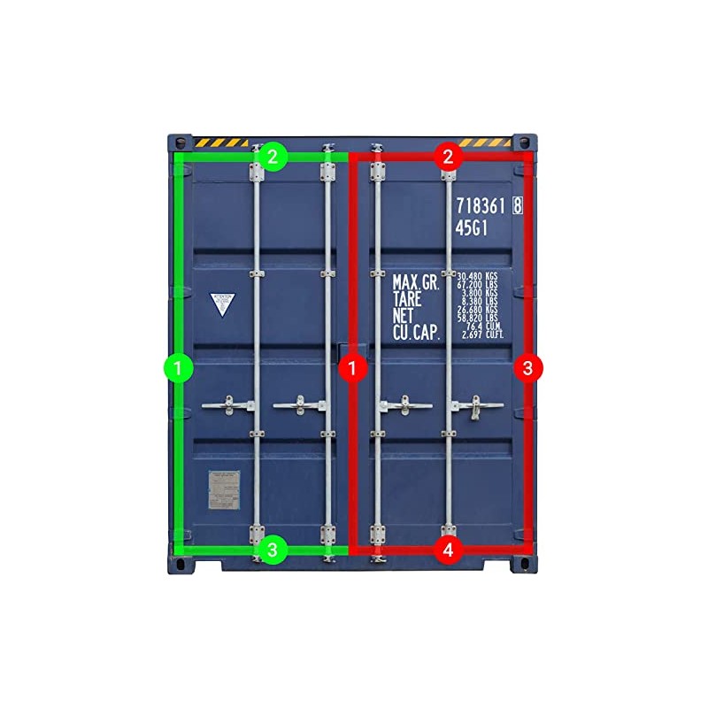 Shipping Container Door Seal Gaskets | Container Rubber Door Seals