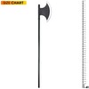 Skeleteen Viking Medieval Costume Axe - Grim Reaper Executioner Fake