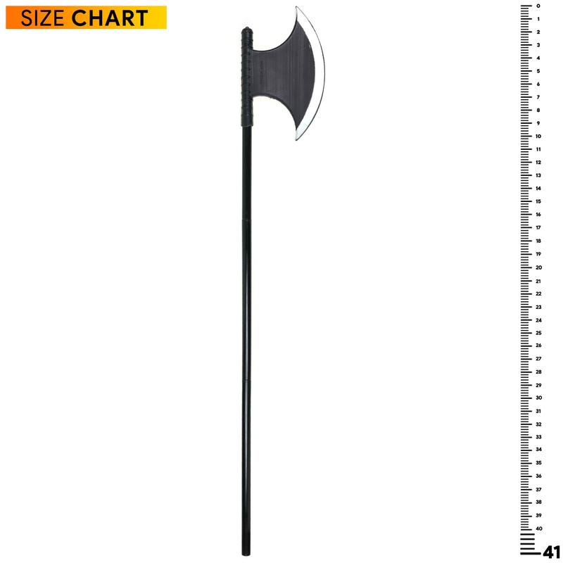 Skeleteen Viking Medieval Costume Axe - Grim Reaper Executioner Fake