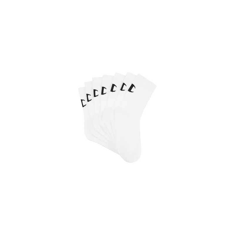 Champion Kids Crew Socks - 7 Pack, White (7 Pack),