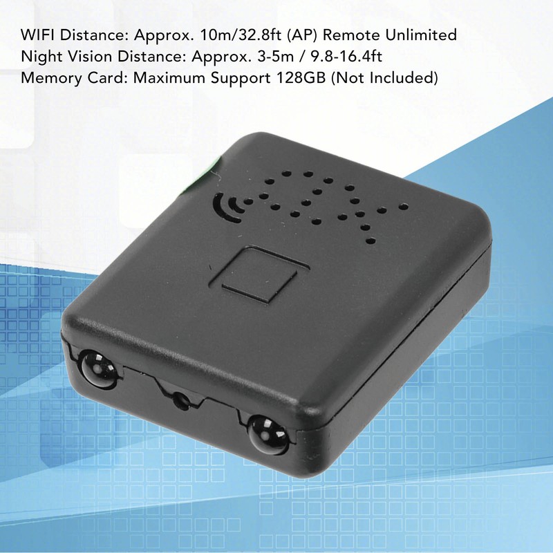 WiFi Wireless Mini Camera 1080P Small Security Camera with Motion