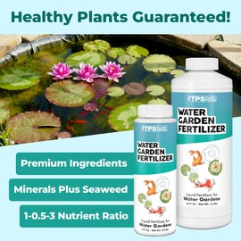 Water Garden Fertilizer, Complete Liquid Water Garden Plant Food, 8 oz (250mL)