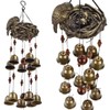 Gardenvy Bird Nest Wind Chime, Bird Bells Chimes with 12
