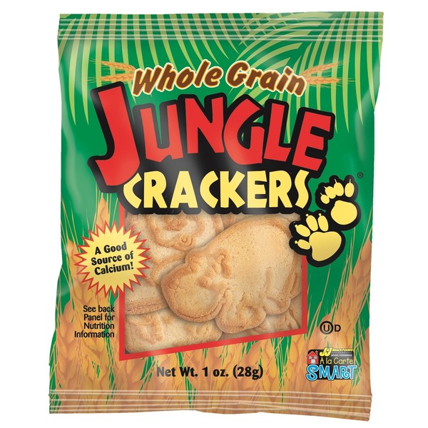 Readi-Bake BeneFIT 200ct Whole Grain Jungle Animal Cracker Snacks, 1 Ounce Packages