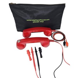 Loop Check® Phones Electrician Continuity Test Phone Set JE001-NR