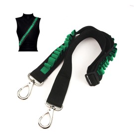 TORMEN Foam Dart Bandolier Toy Gun Bullet Shoulder Strap Compatible for Nerf Elite Series Leather Case Belt Kit (Green)